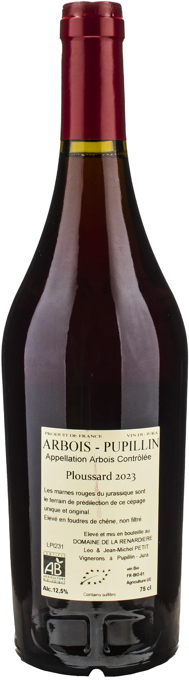 Domaine de la Renardiere Ploussard 2023