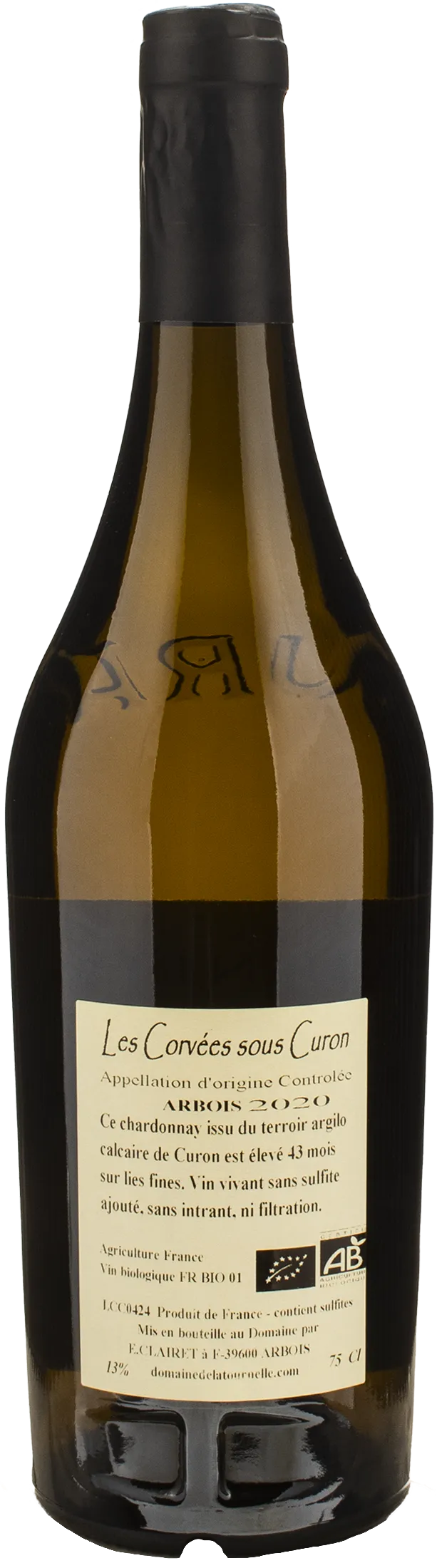 Domaine de la Tournelle Arbois Les Corvees sous Couron 2020