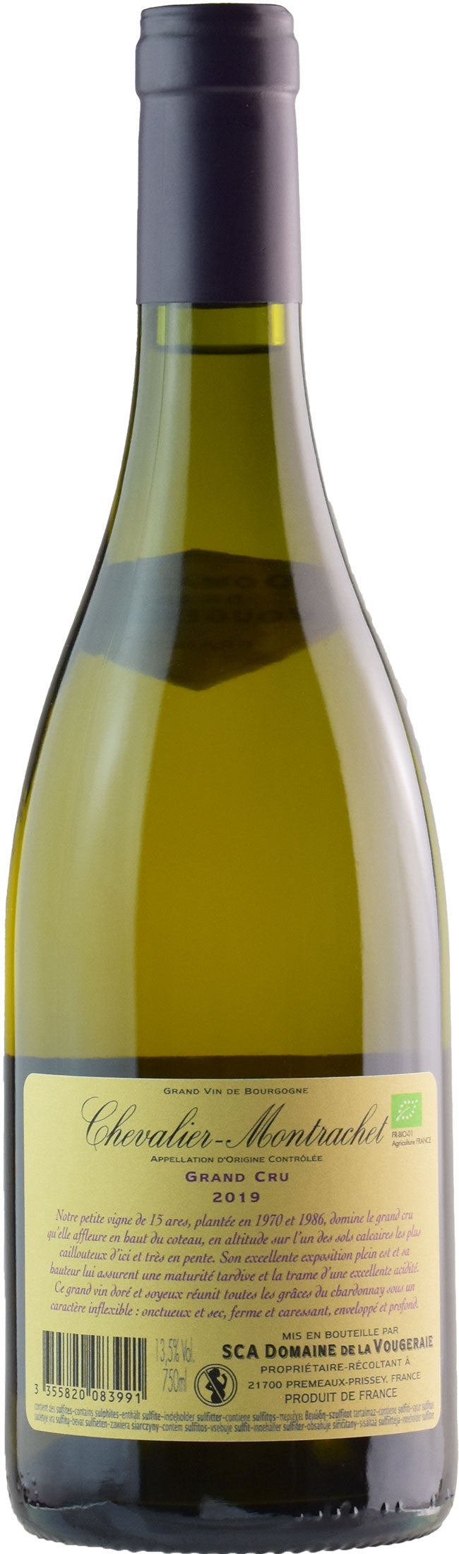 Domaine de la Vougeraie Chevalier Montrachet Grand Cru 2019