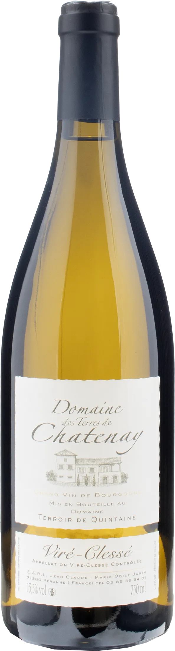 Domaine de Terres de Chatenay Viré-Clesse Terroir Quintaine 2022