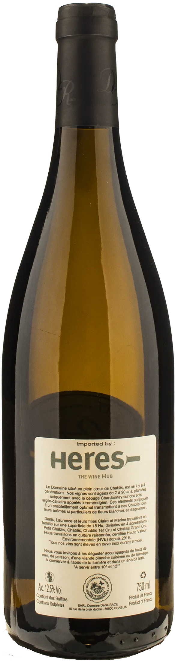 Domaine Denis Race Chablis 1er Cru Mont de Milieu 2023