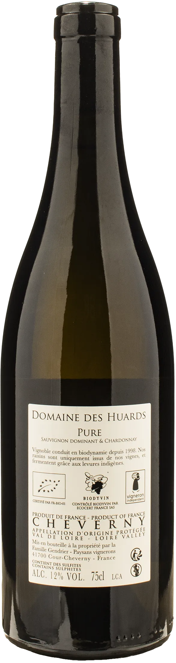 Domaine des Huards Cheverny Gendrier Pure 2021