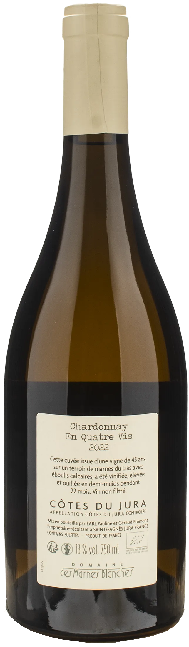 Domaine Des Marnes Blanches Chardonnay En Quatre Vis Blanc 2022