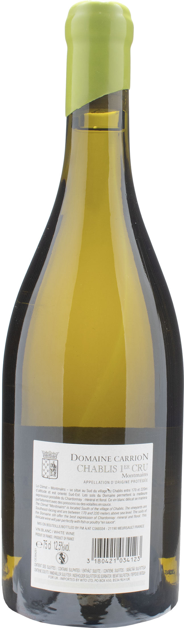 Domaine Eugenie Carrion Chablis 1er Cru Montmains 2021