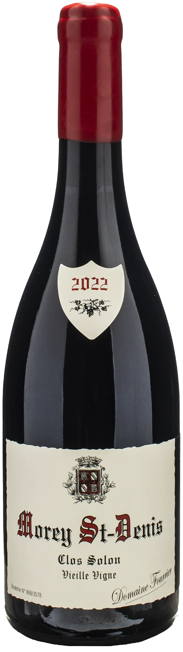 Domaine Fourrier Morey Saint Denis Clos Solon Vieille Vigne 2022