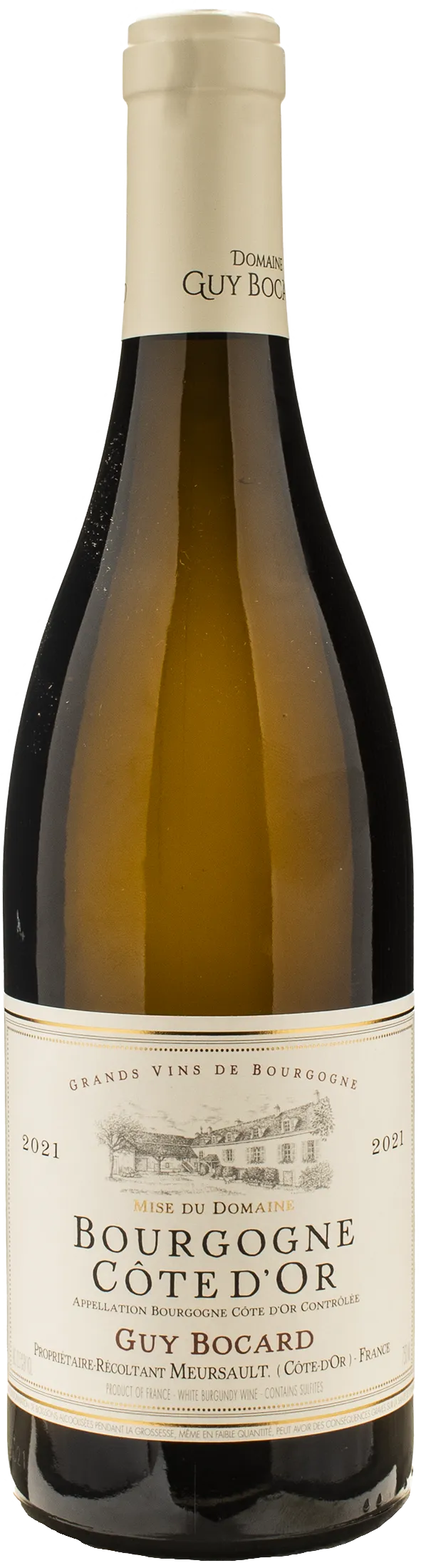 Domaine Guy Bocard Cote d'Or Blanc 2021