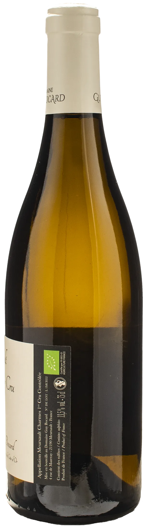 Domaine Guy Bocard Meursault Charmes 1er Cru 2022