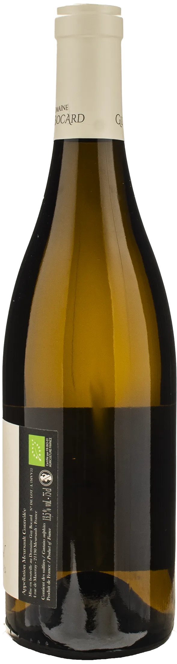 Domaine Guy Bocard Meursault Vieilles Vignes 2022