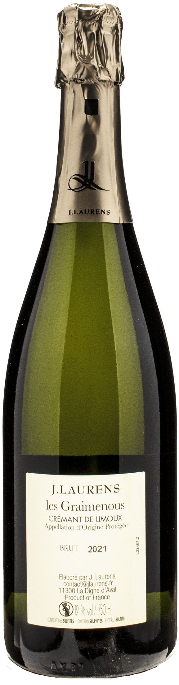 Domaine J. Laurens Crémant de Limoux Les Graimenous Brut 2021