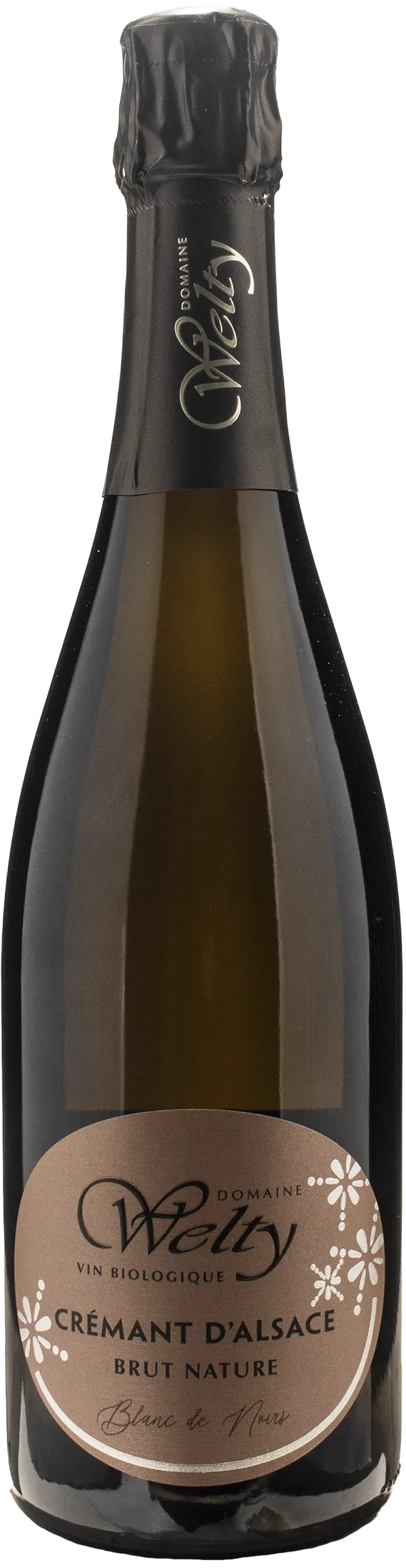 Domaine Jean Michel Welty Cremant d'Alsace Blanc de Noirs Brut Nature