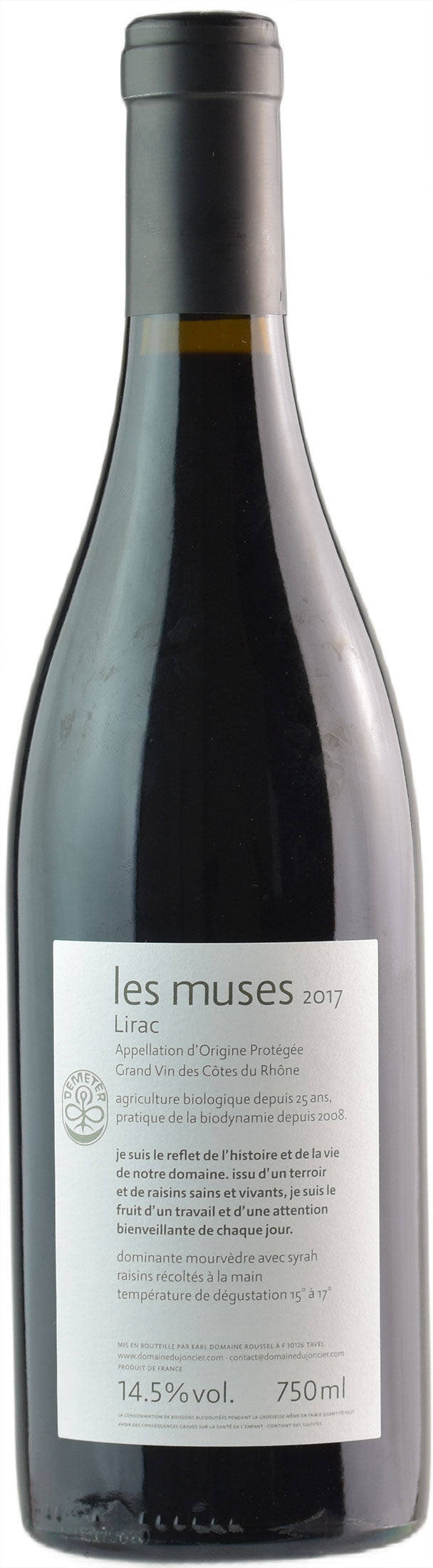 Domaine Jonsier Lirac Rouge Les Muses 2017