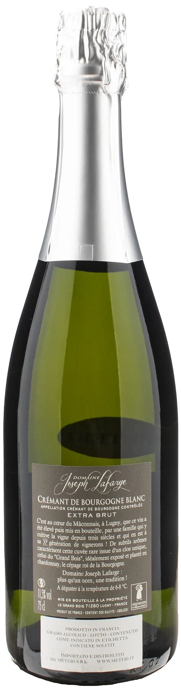 Domaine Joseph Lafarge Cremant de Bourgogne Extra Brut