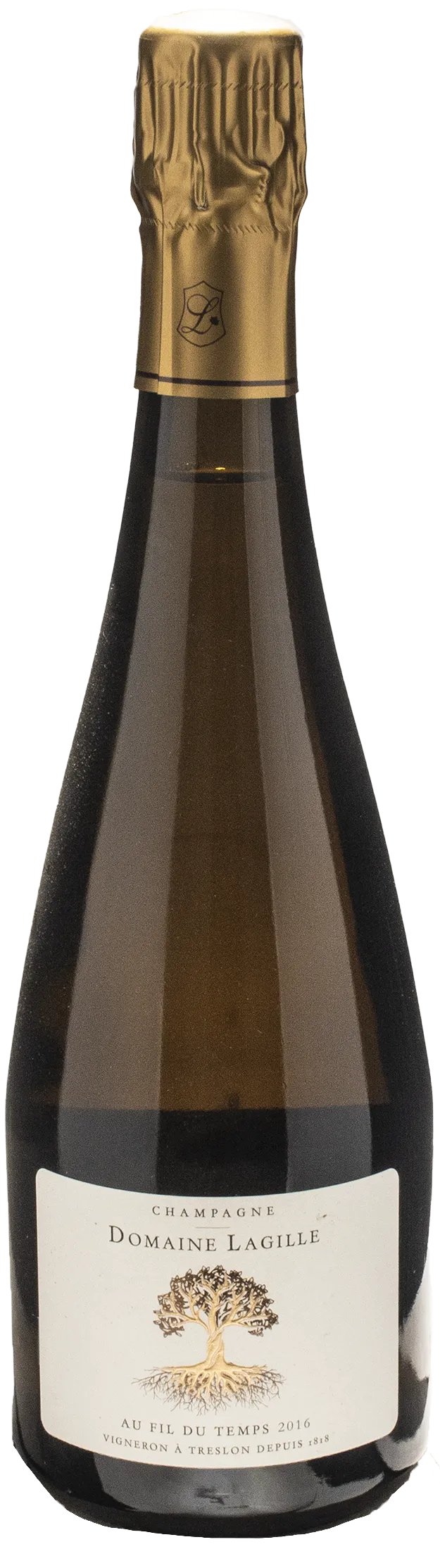 Domaine Lagille Champagne Au Fil du Temps Extra Brut 2016