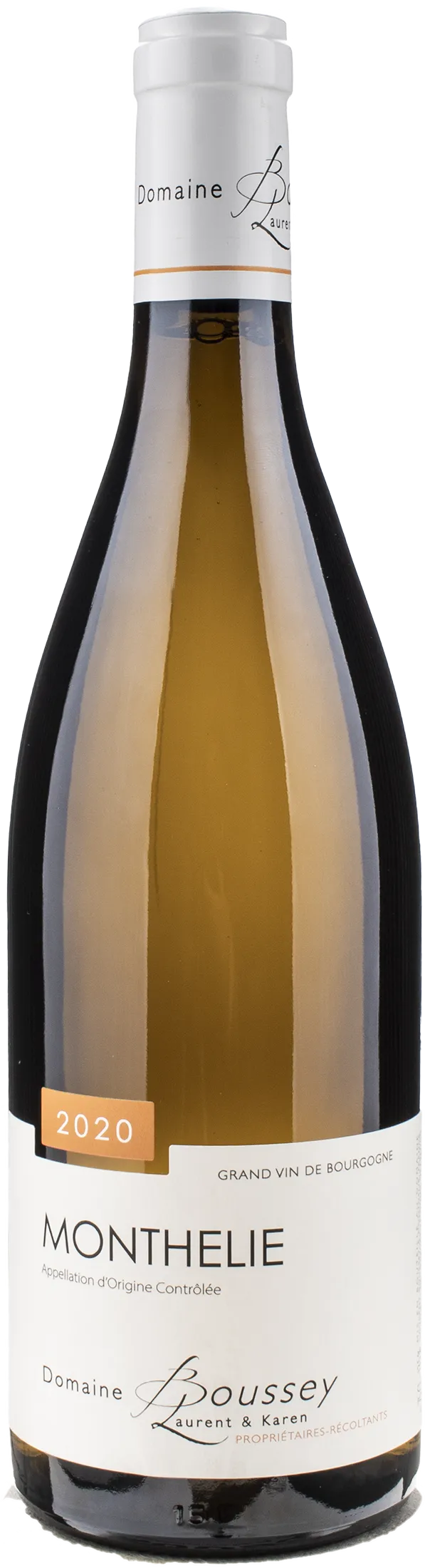 Domaine Laurent Boussey Monthelie Blanc 2020