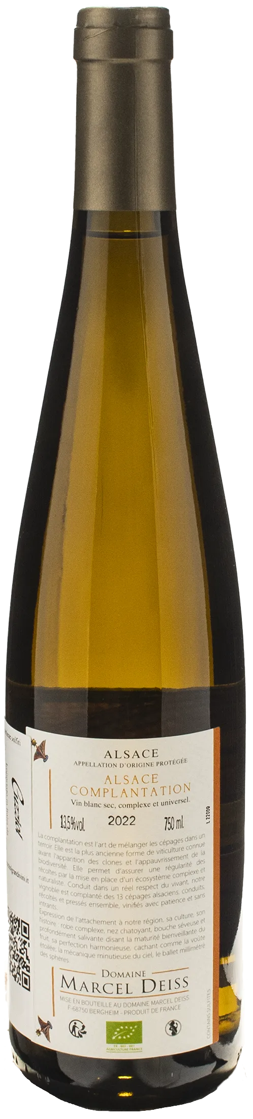 Marcel Deiss Alsace Complantation 2022