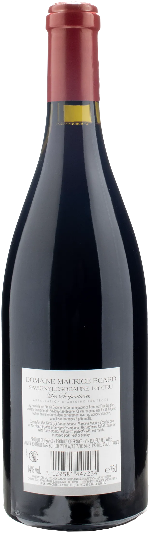 Domaine Maurice Ecard Savigny Les Beaune 1er Cru Les Serpentieres 2019