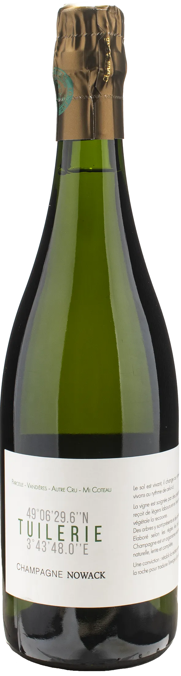 Domaine Nowack Champagne Tuillerie Extra Brut 2019