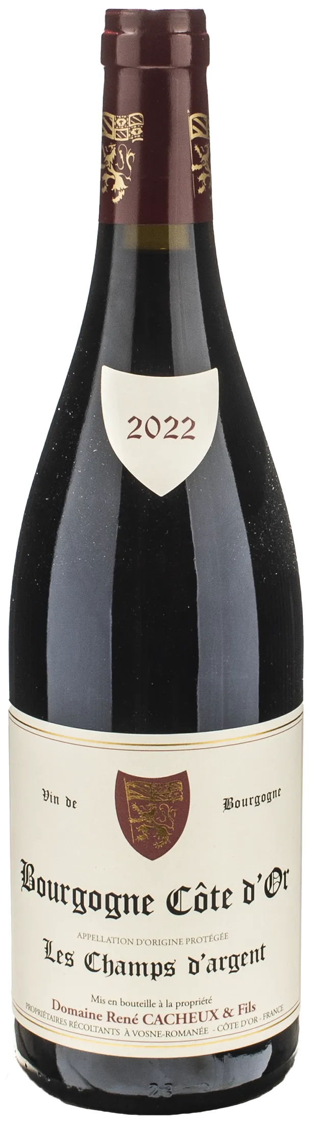 Domaine Rene Cacheux Bourgogne Rouge Les Champs d'Argent 2022