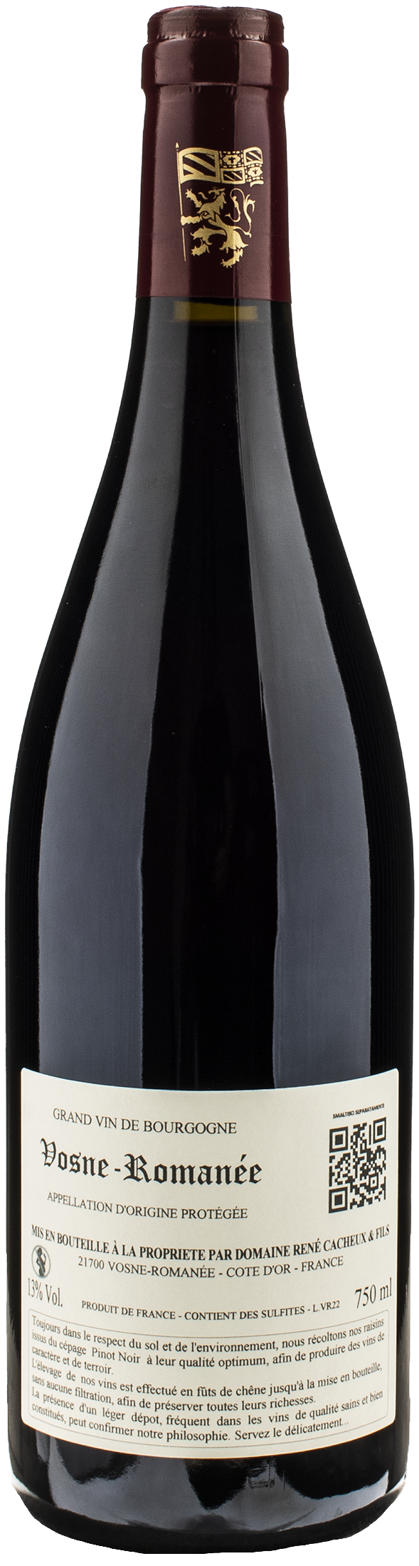 Domaine Rene Cacheux & Fils Vosne Romanee 2022