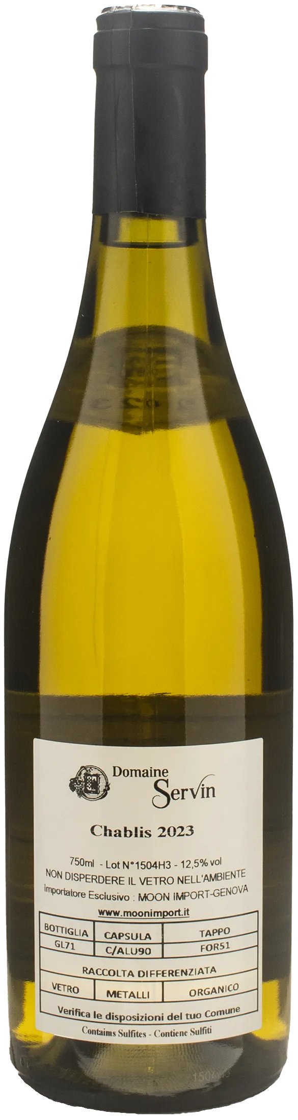 Domaine Servin Chablis 2023