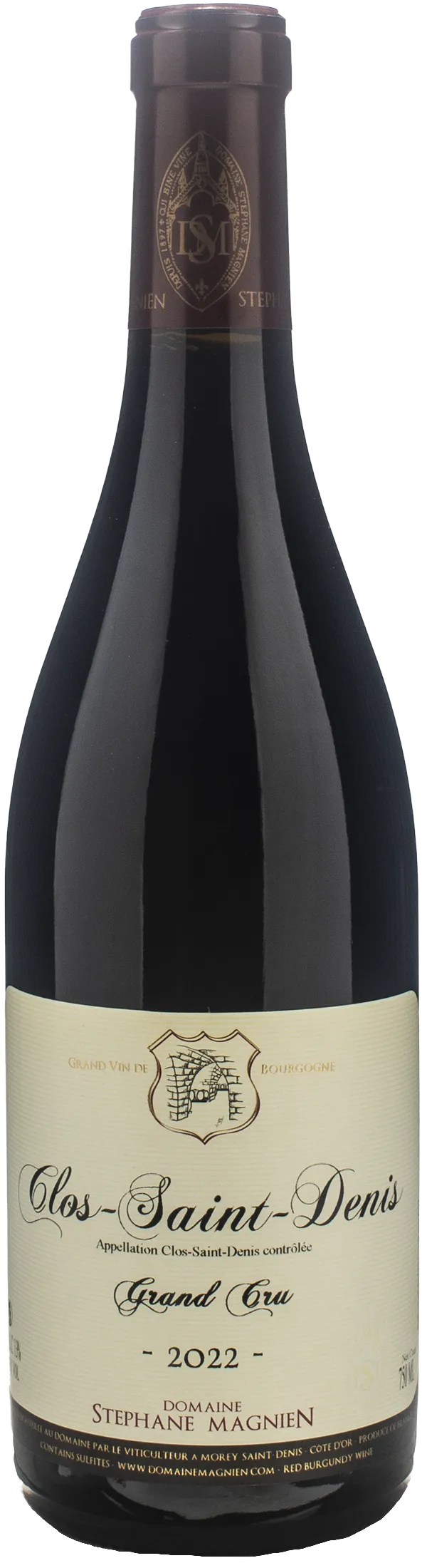 Domaine Stephane Magnien Clos St Denis Grand Cru 2022