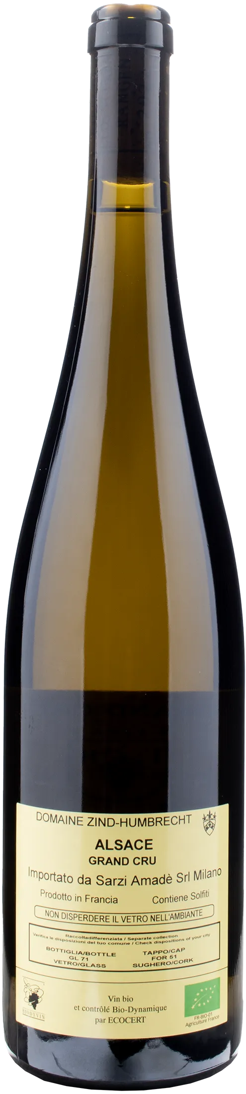 Domaine Zind Humbrecht Clos Saint Urbain Alsace Grand Cru Rangen de Thann Riesling 2022