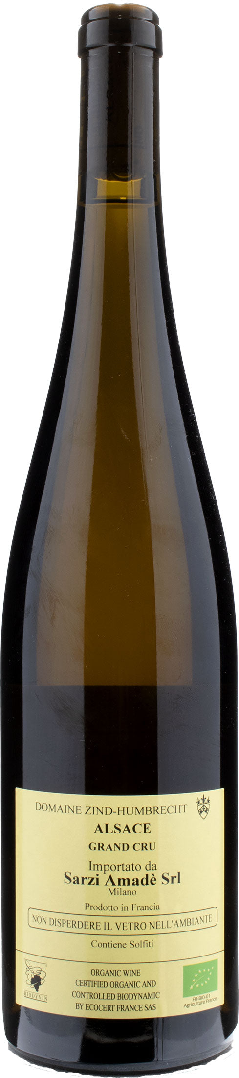Domaine Zind Humbrecht Gewurztraminer Alsace Grand Cru Rangen de Thann Clos St Urbain 2020