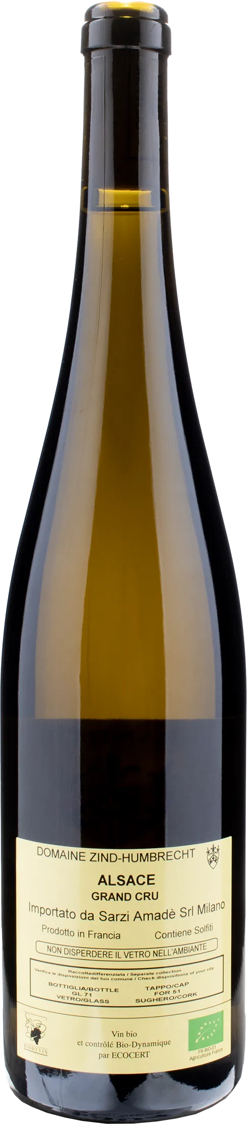 Domaine Zind Humbrecht Riesling Grand Cru Brand 2022