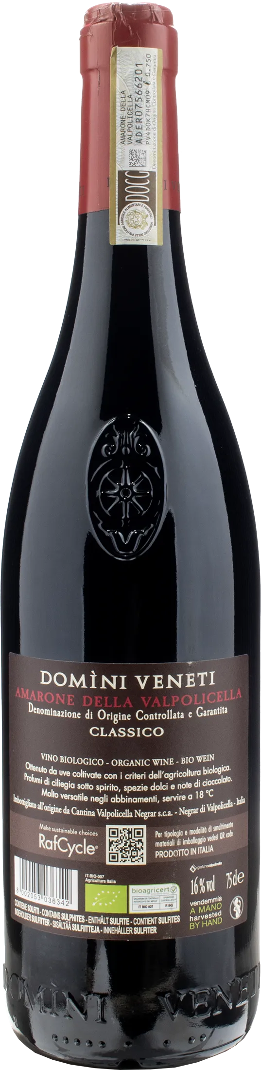 Cantina di Negrar Amarone della Valpolicella Classico Biologico 2021