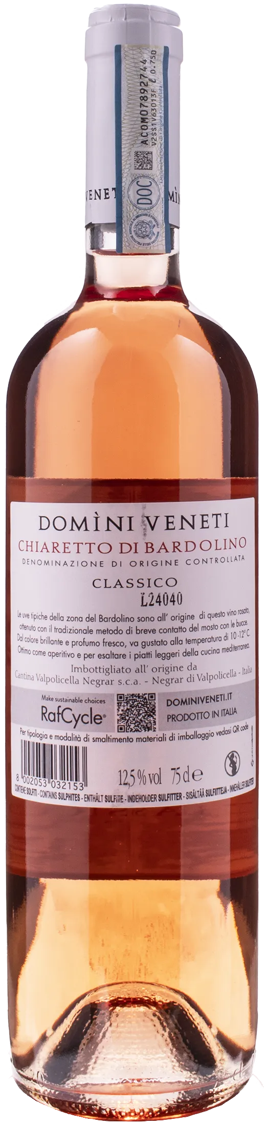 Domini Veneti Chiaretto di Bardolino Classico 2023
