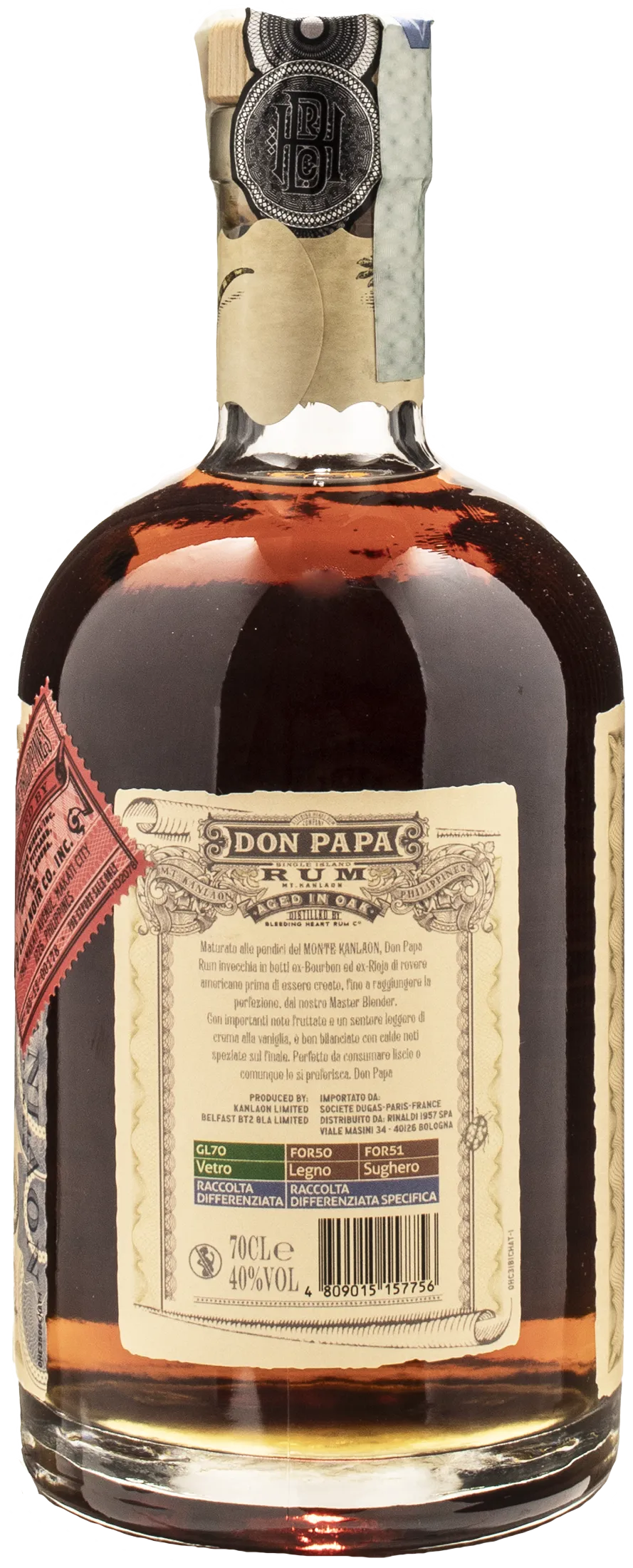 Don Papa Rum Single Island 0.7L