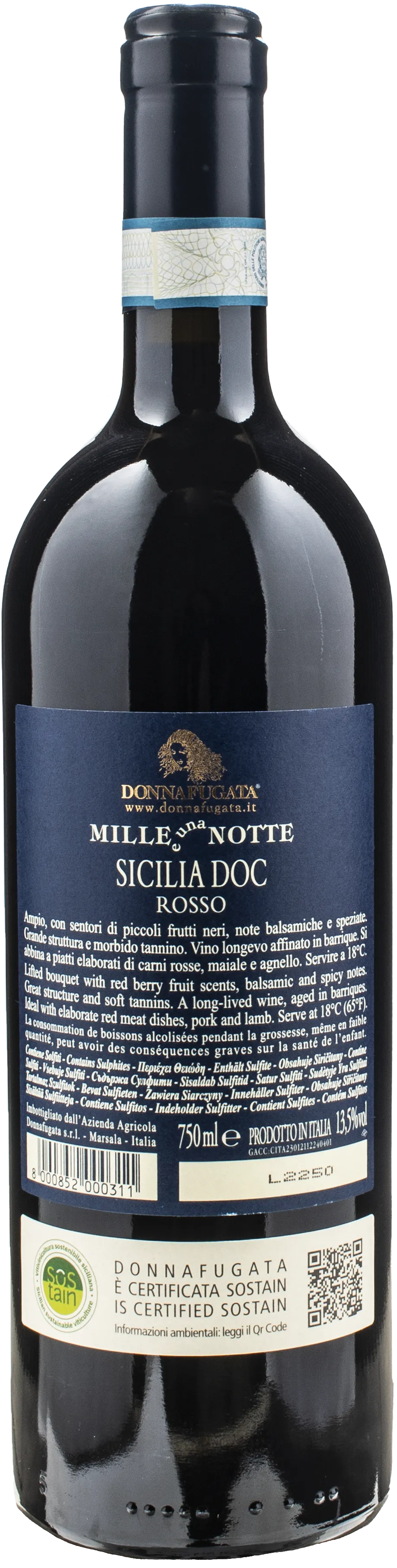 Donnafugata Mille e una Notte 2020