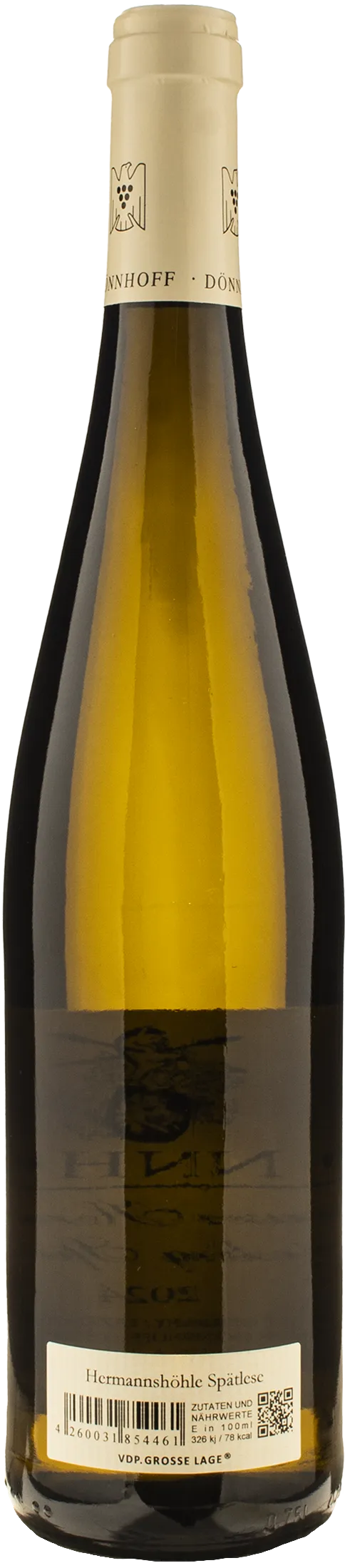 Donnhoff Niederhauser Hermannshohle Riesling Spatlese 2024