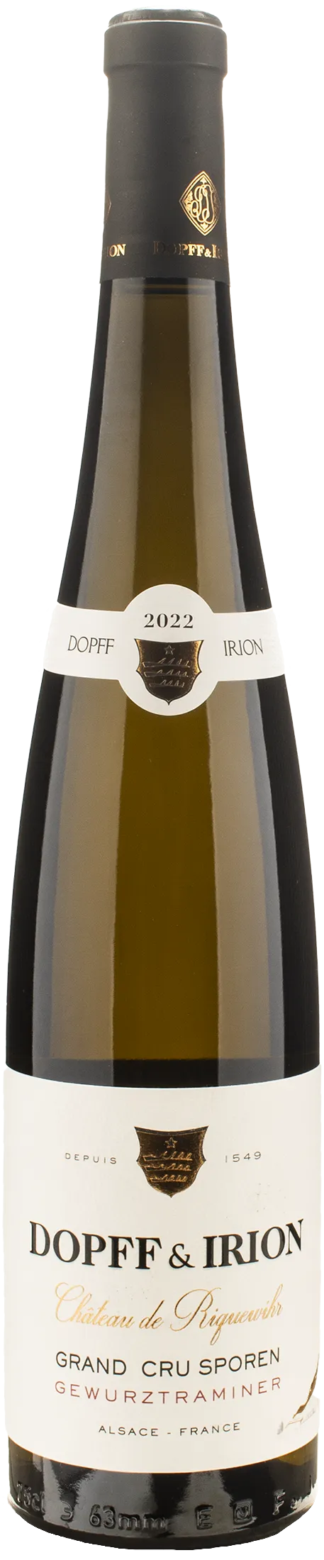 Dopff & Irion Chateau Riquewihr Gewurztraminer d'Alsace Grand Cru Sporen 2022