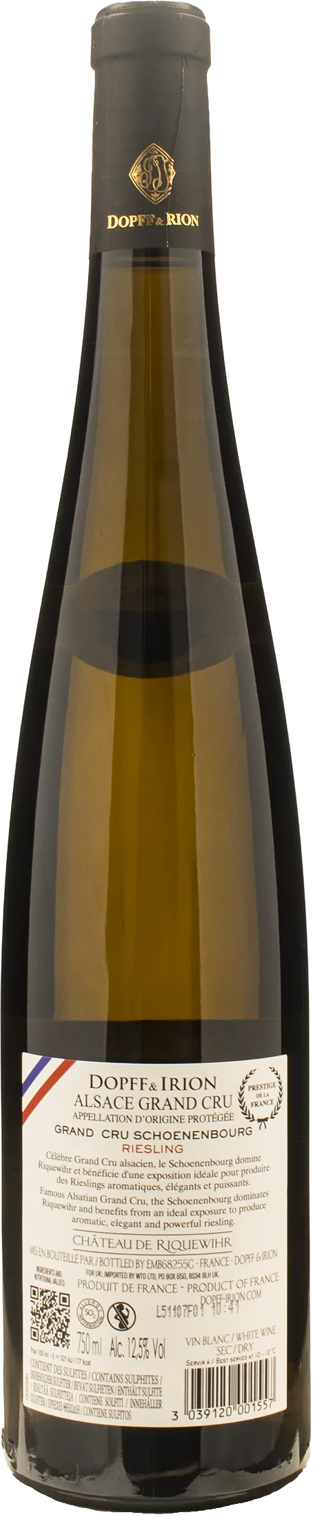 Dopff & Irion Chateau de Riquewihr Riesling d'Alsace Grand Cru Schoenenbourg 2023