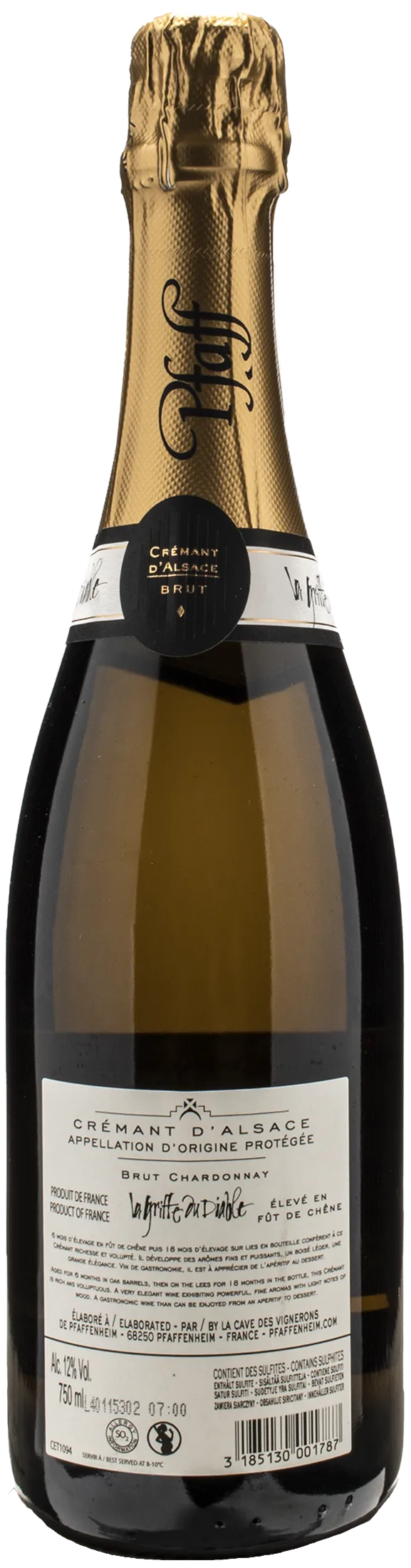 Dopff & Irion Cremant d'Alsace La Griffe du Diable Brut