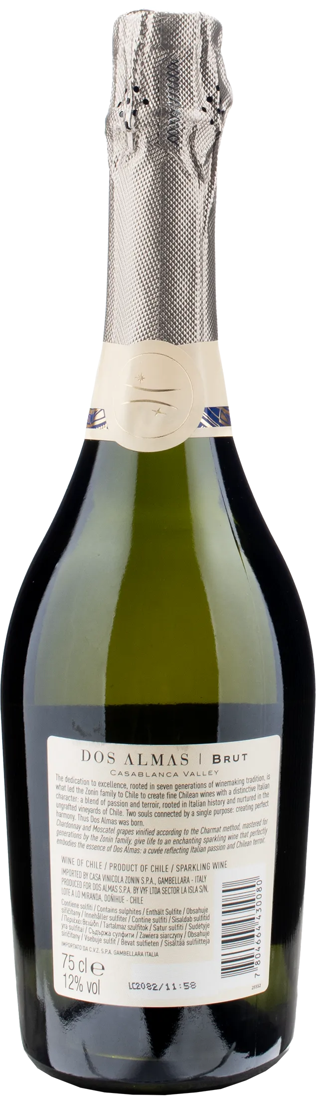 Dos Almas Brut Casablanca Valley