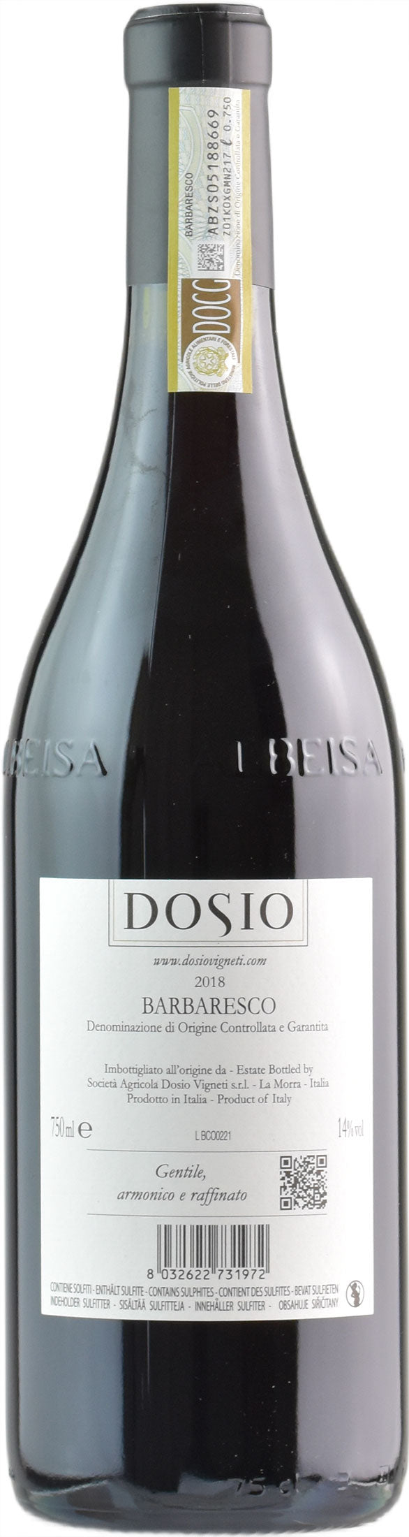 Dosio Barbaresco 2018
