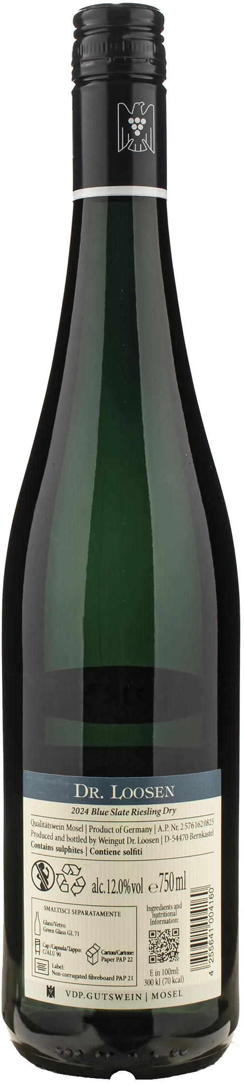 Dr. Loosen Riesling Dry Blue Slate 2024