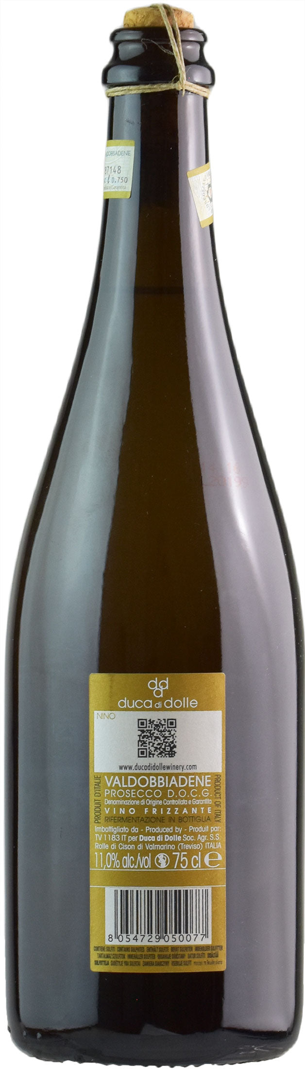 Duca di Dolle Valdobbiadene Prosecco 100% Nino