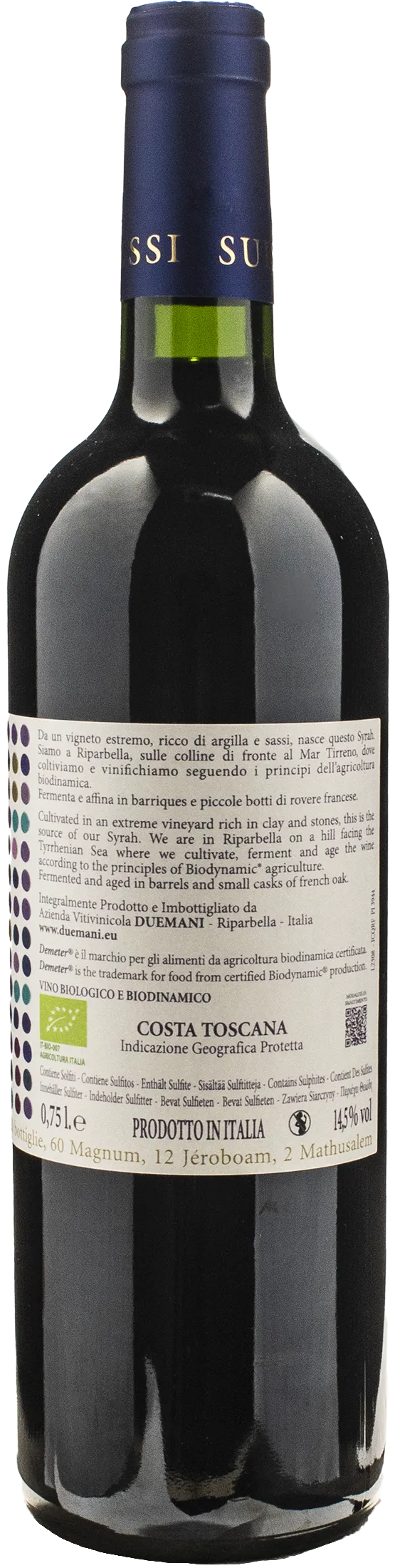 Duemani Suisassi Syrah 2020