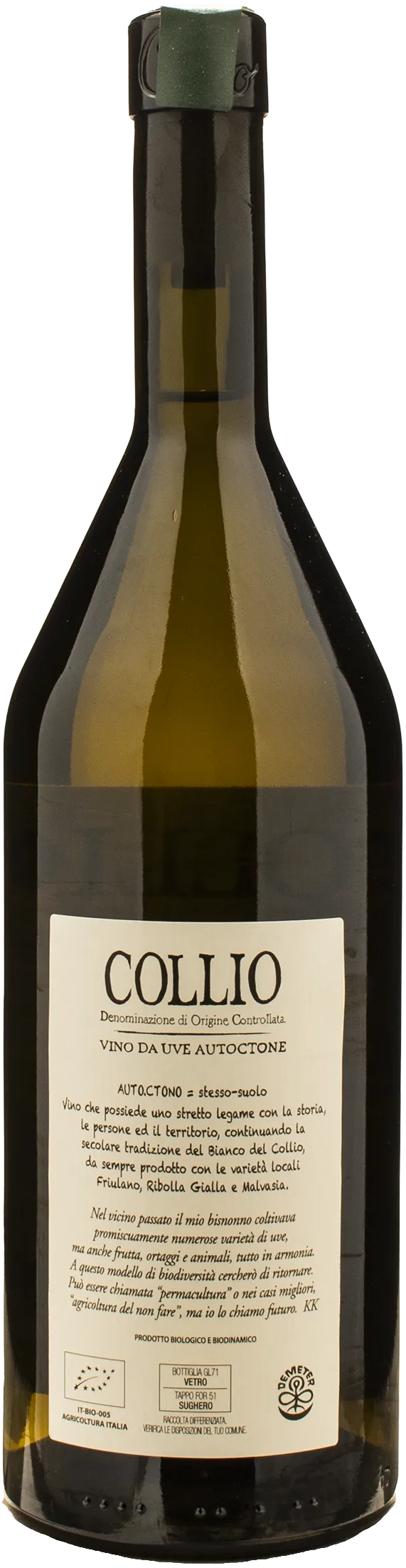 Edi Keber Collio Bianco Vino da Uve Autoctone 2023