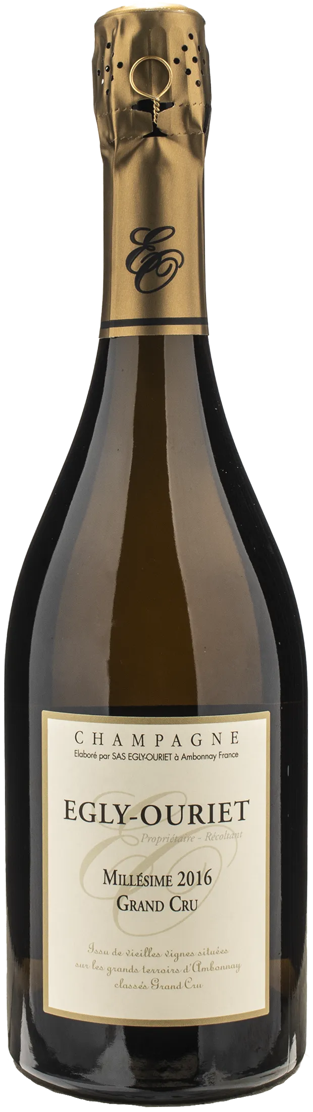 Egly Ouriet Champagne Grand Cru Extra Brut Millesime 2016
