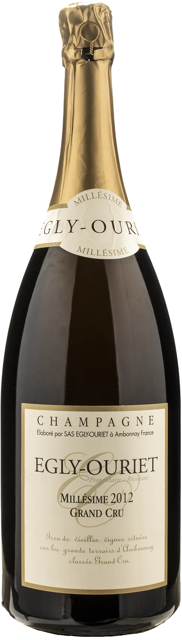 Egly Ouriet Champagne Grand Cru Extra Brut Millesime Magnum 2012