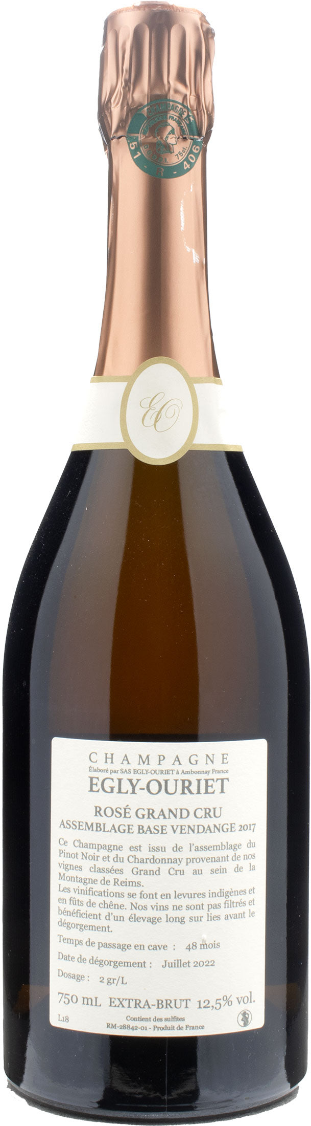 Egly Ouriet Champagne Grand Cru Rosè Extra Brut