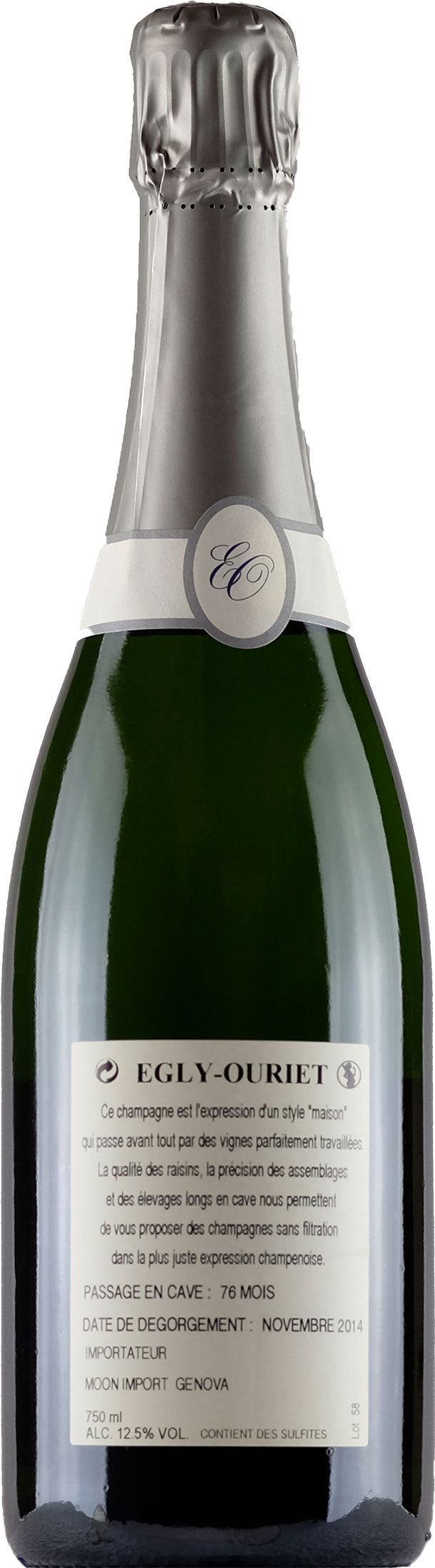 Egly Ouriet Champagne Grand Cru V.P. Extra Brut