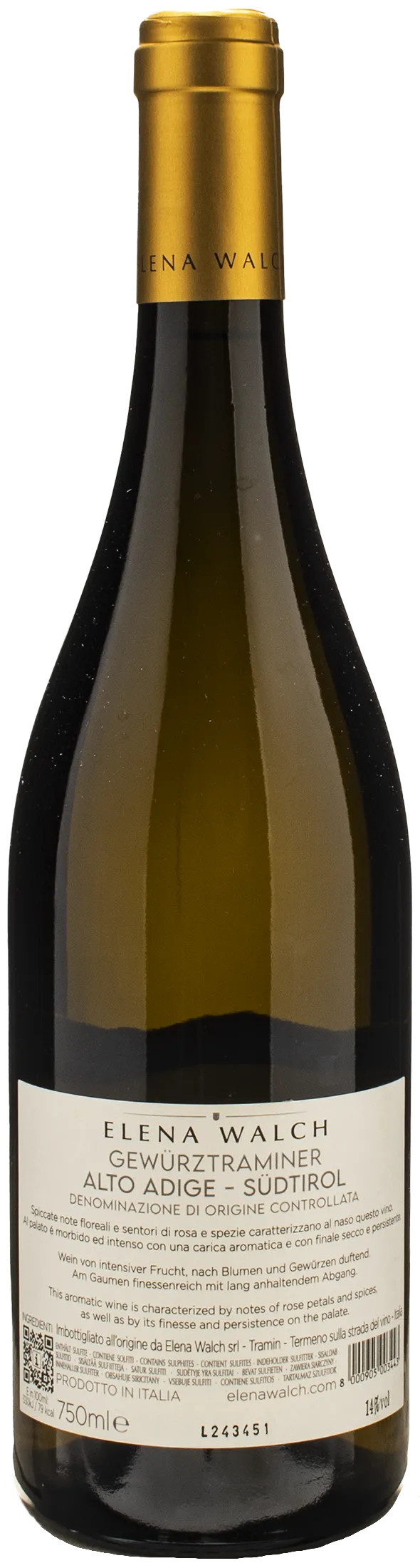 Elena Walch Alto Adige Gewurztraminer 2024