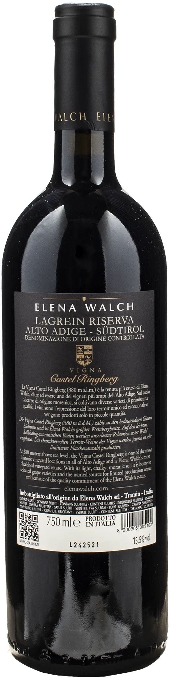 Elena Walch Alto Adige Lagrein Riserva Vigna Castel Ringberg 2022