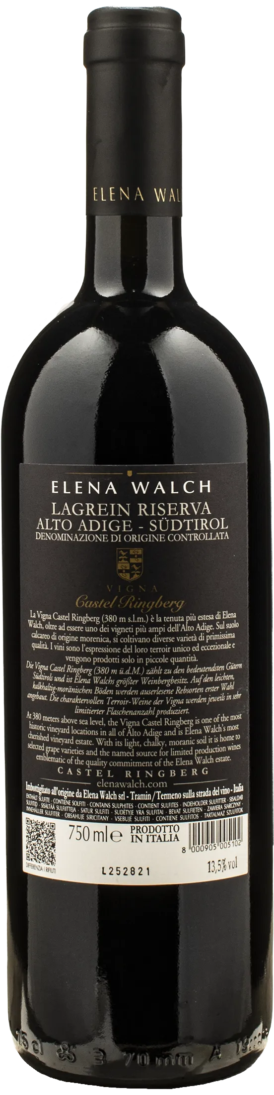 Elena Walch Alto Adige Lagrein Riserva Vigna Castel Ringberg 2023