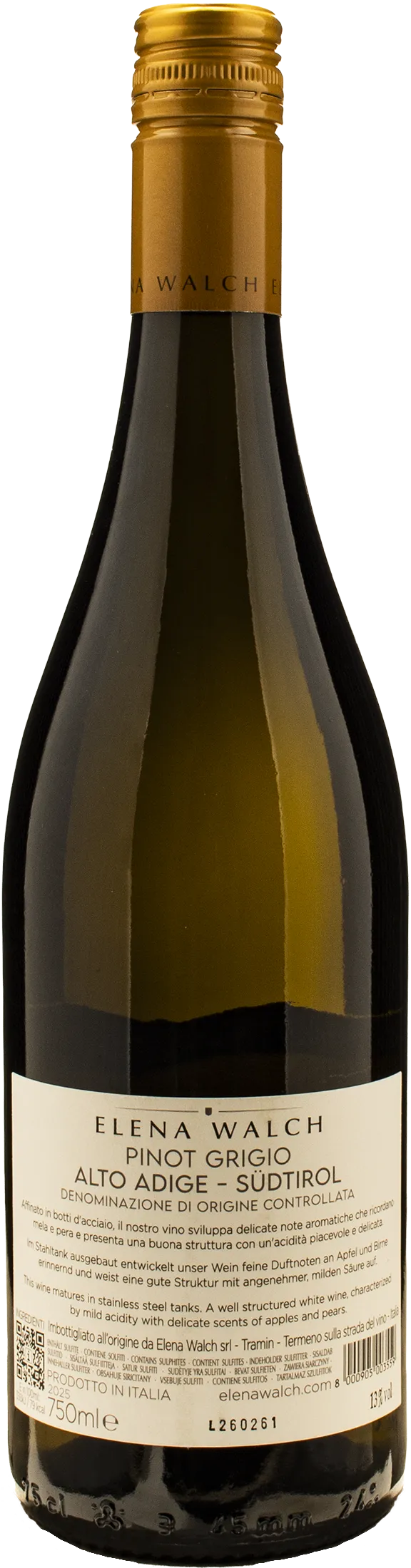 Elena Walch Alto Adige Pinot Grigio 2025